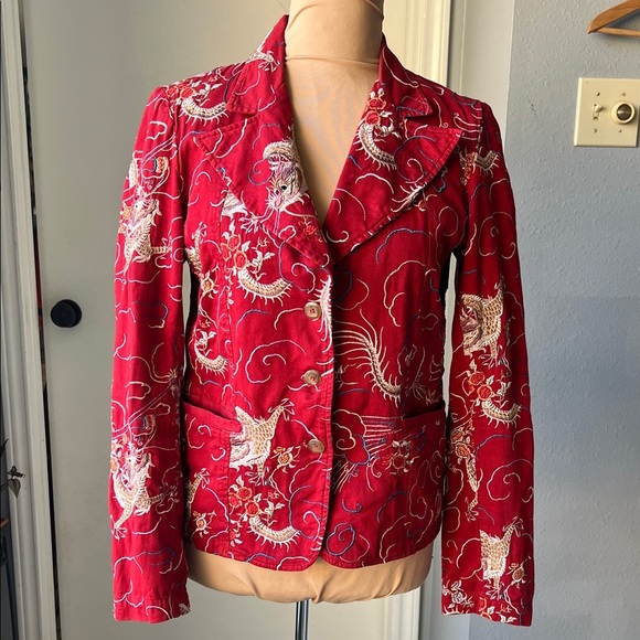 Johnny Was Jackets & Blazers - Johnny Was Dragon jacket